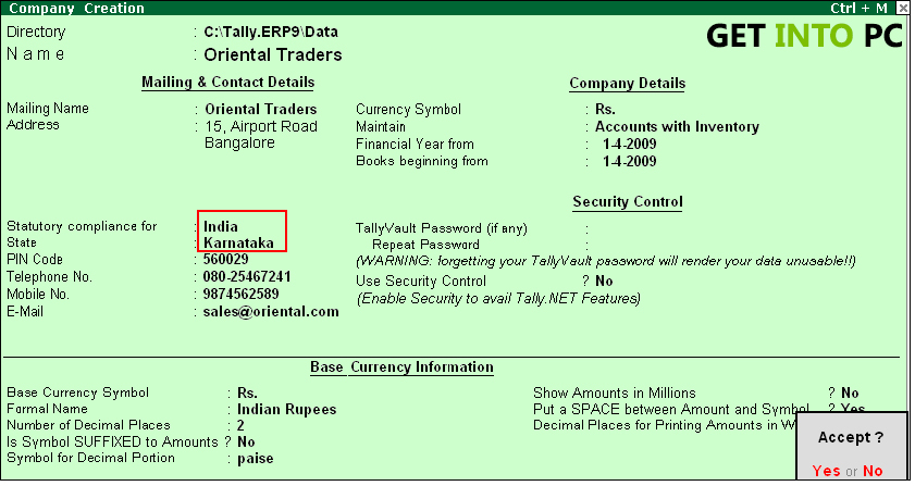 Tally erp 9 old version for windows 10