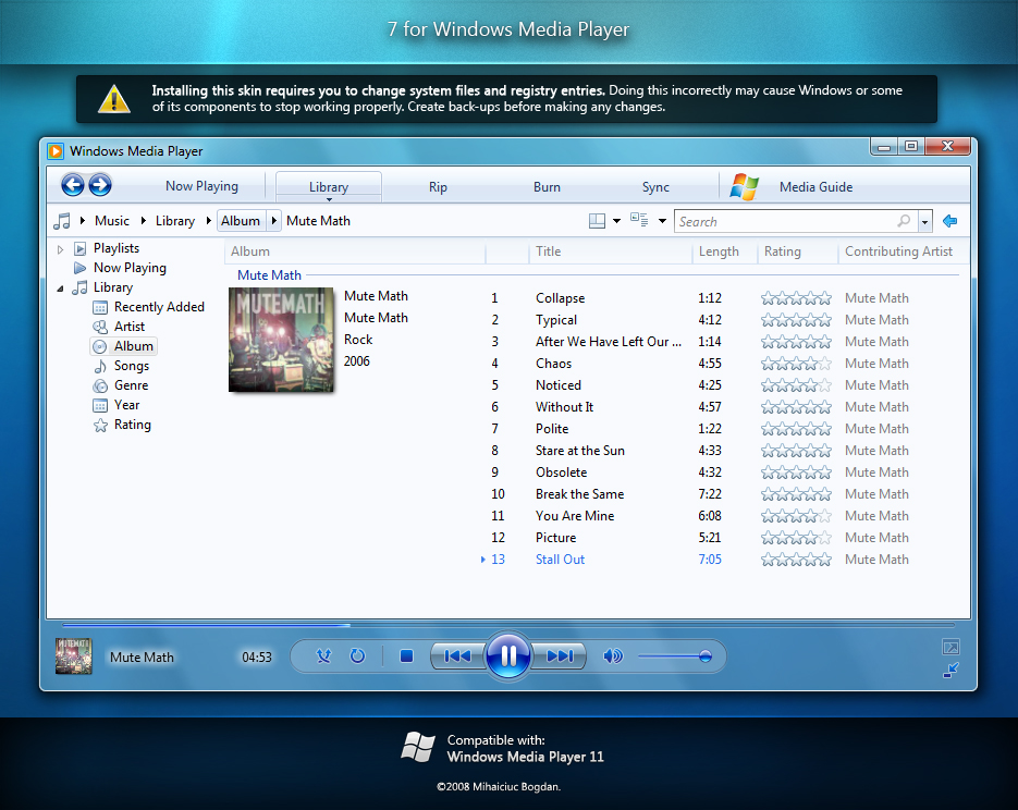 Windows Media Player Vista Download